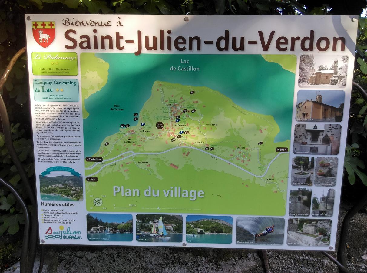 Camping Du Lac Saint-Julien-du-Verdon Exterior foto